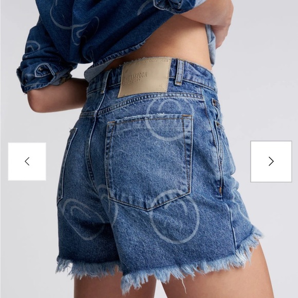 One Teaspoon Rosewood Legend Mom Short MRSP 130 Size 28 Sold Out Size - Picture 3 of 3